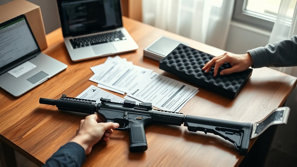 complete firearm shipment documentation