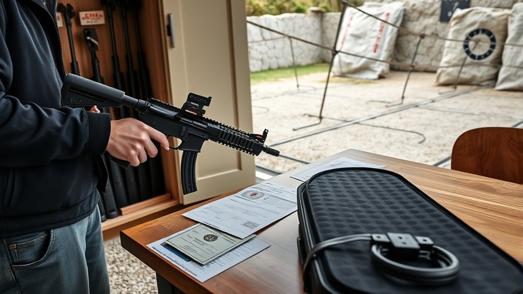 firearm categories storage rules