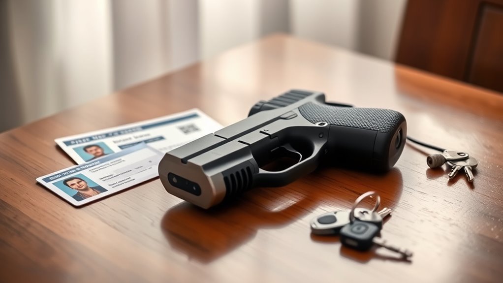 legal restrictions on stun gun possession