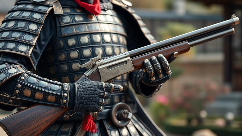 samurai rarely used guns