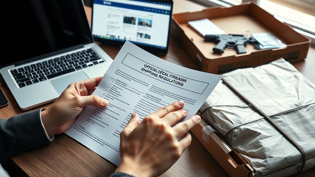 verify firearm shipping laws