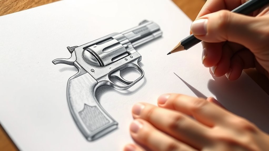 add detailed gun components