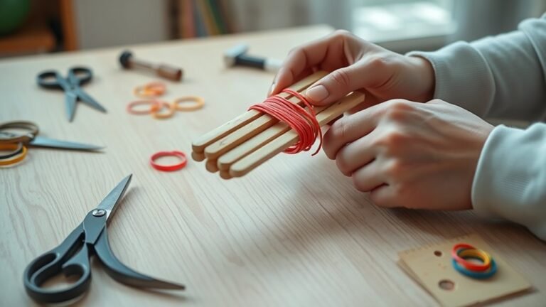 build a simple rubber launcher