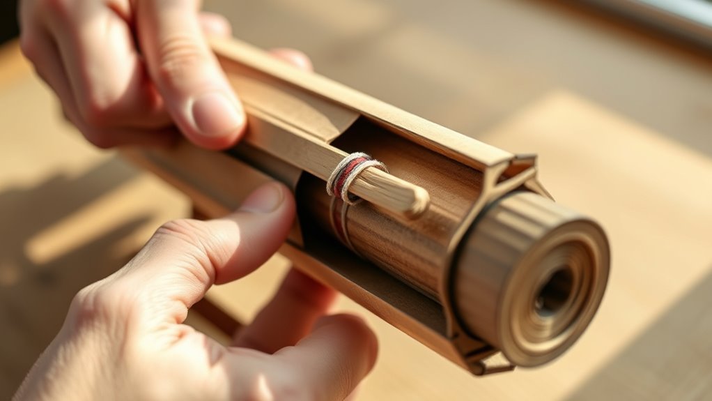 build simple cardboard trigger