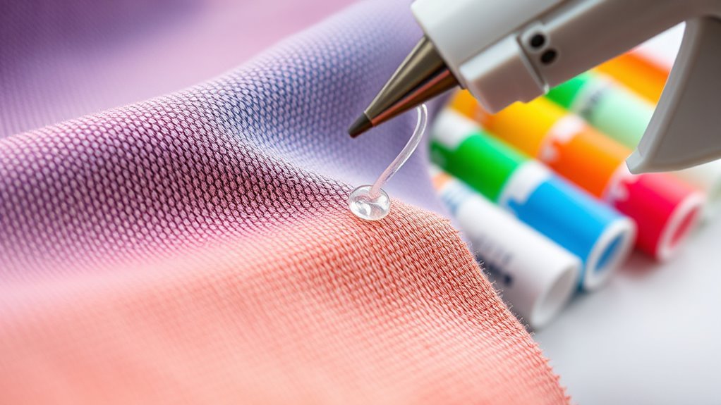 choose fabric safe low temp glue