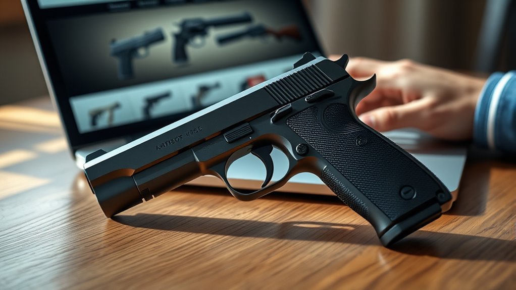 choose suitable firearm online