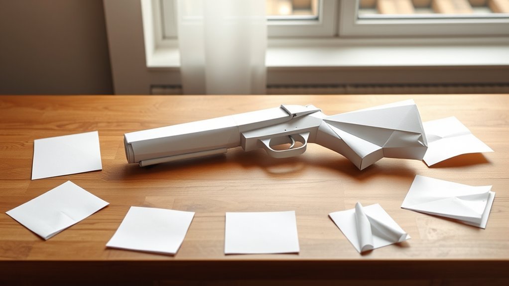 diy large paper gun