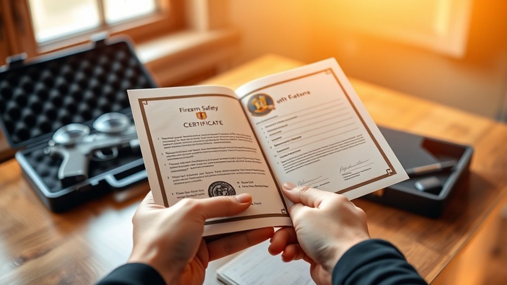 firearm safety certificate requirement
