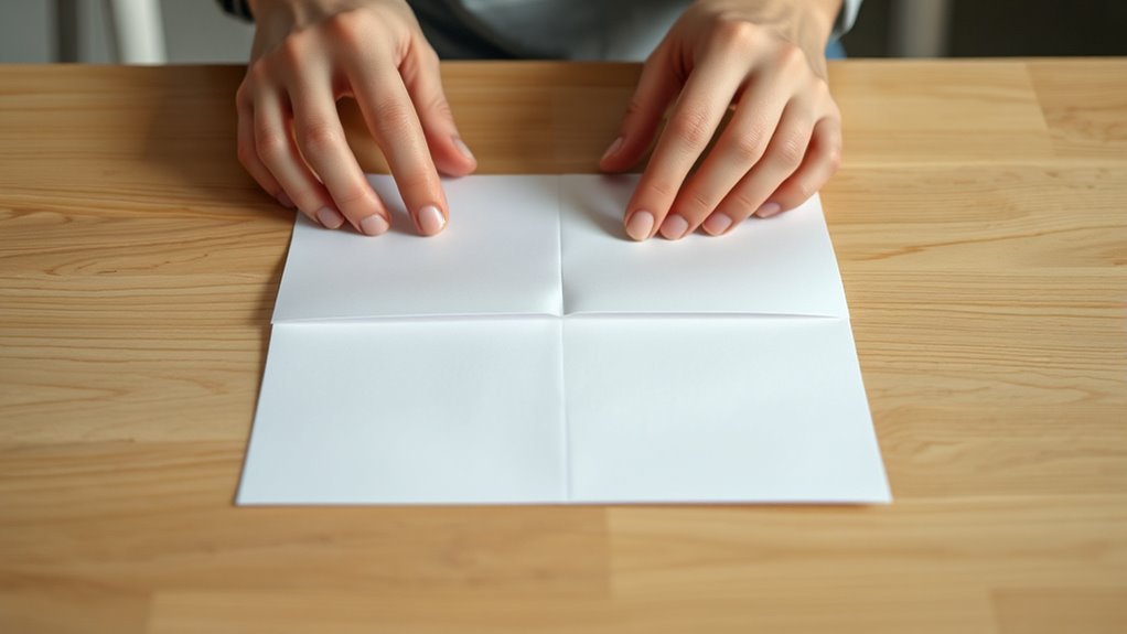 fold align crease sturdy
