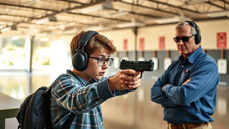 gun range age requirements