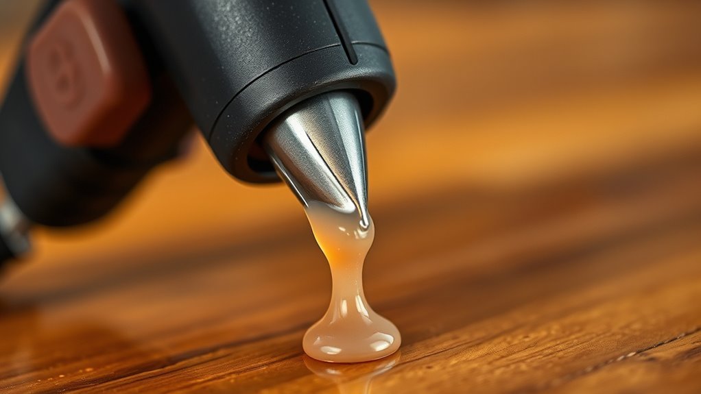 heat gun to soften glue