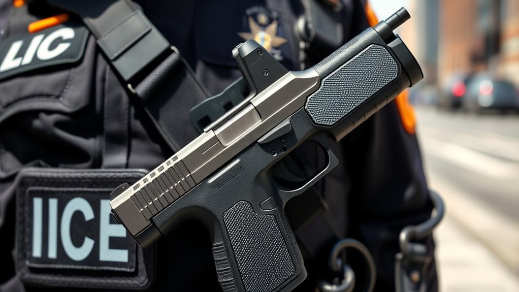 ice agents diverse firearm arsenal