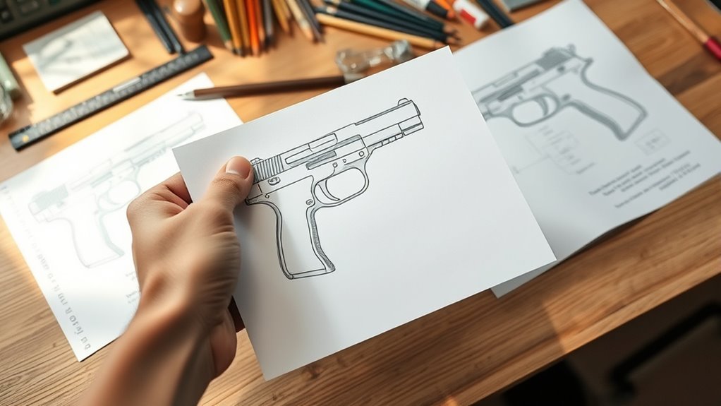 learn gun parts and proportions