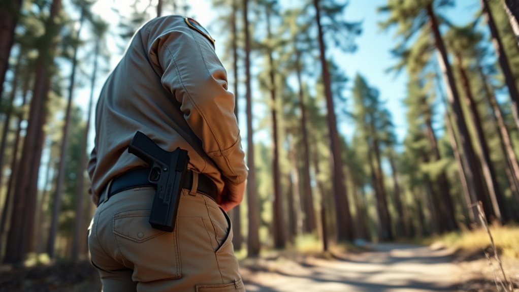 legal authority for armed rangers