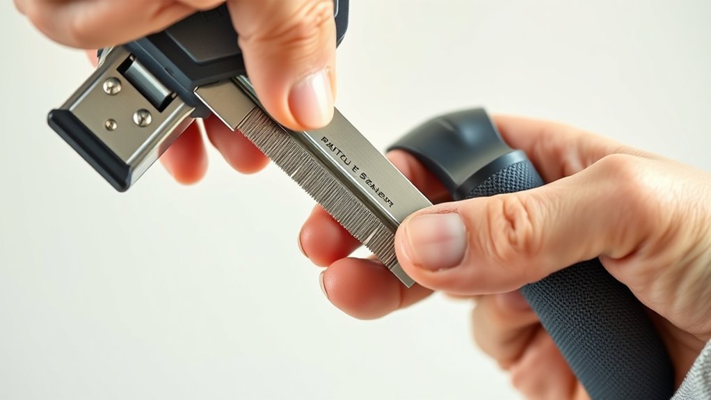 load staples properly carefully