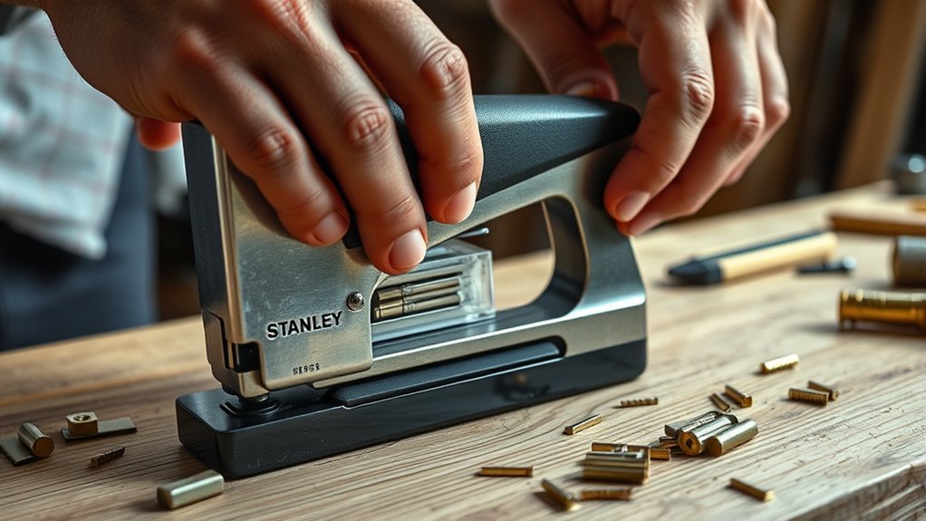 loading staple gun instructions