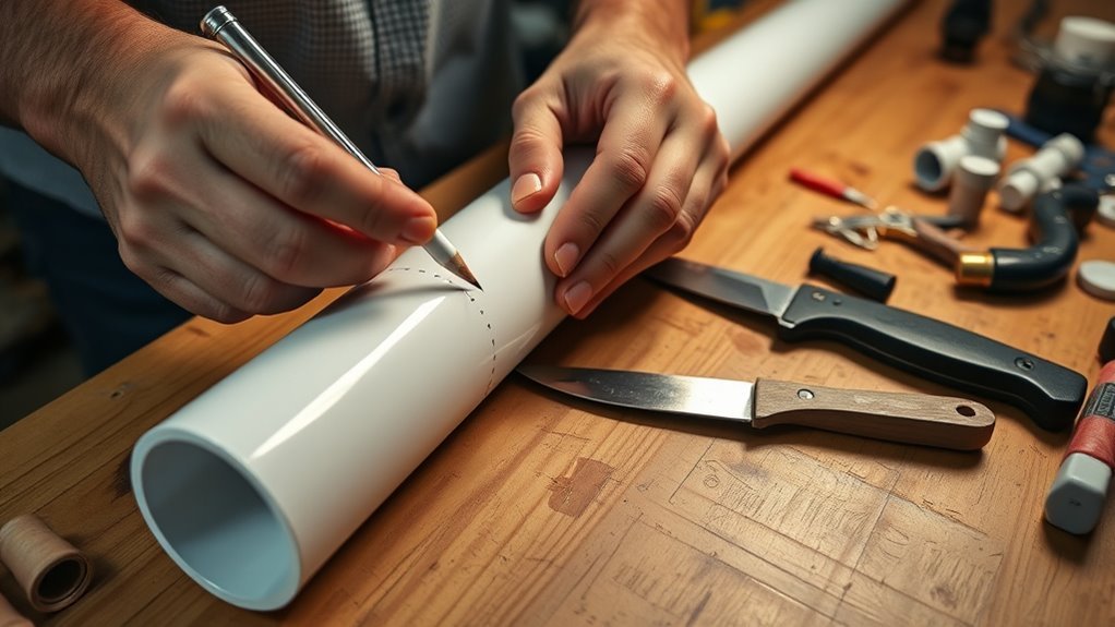 measure cut sand accurately