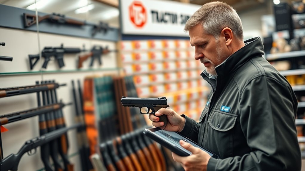 online browsing and in store inspection