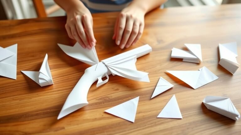 paper gun folding tutorial
