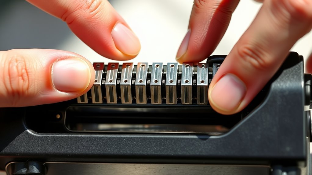 proper staple loading technique