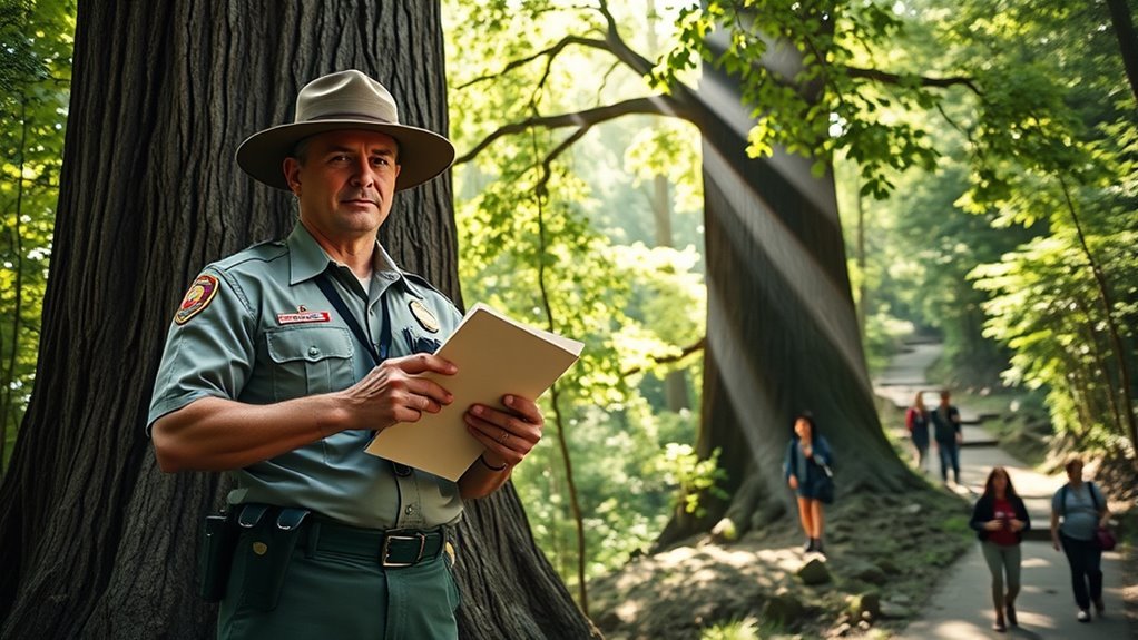 protecting nature and visitors
