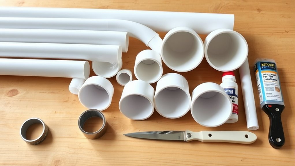 pvc pipe assembly instructions