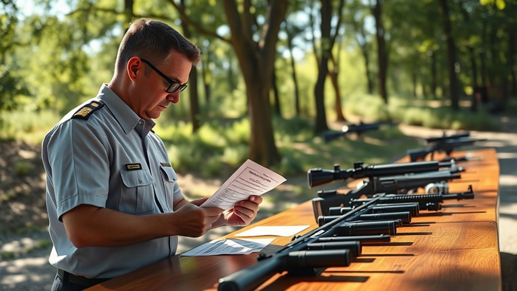 range safety documentation checks