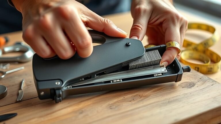 reload staple gun easily
