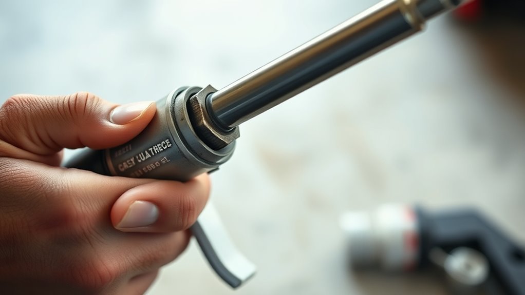 remove old grease carefully