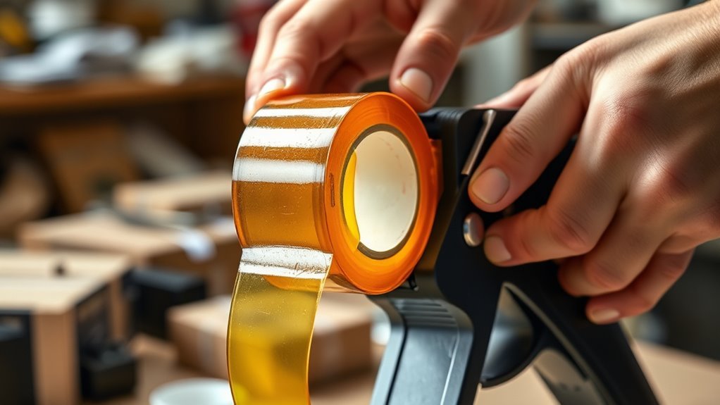 remove old tape load correctly