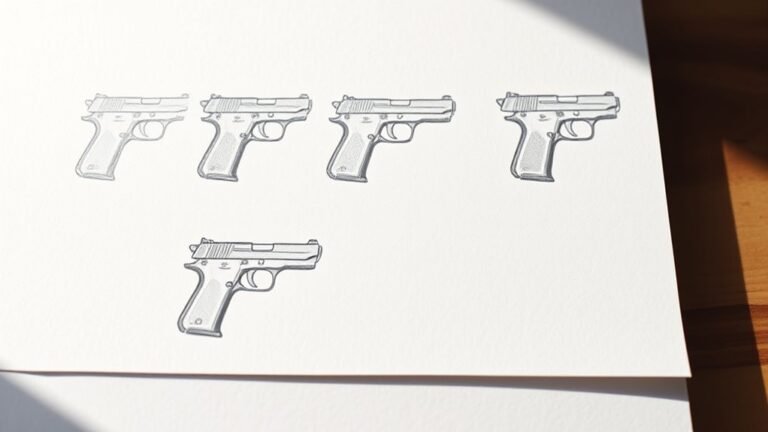 simple guide to drawing guns