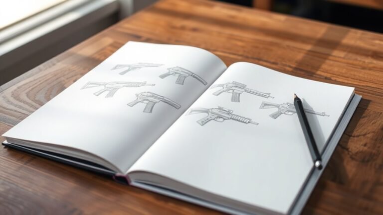simple gun drawing tutorial
