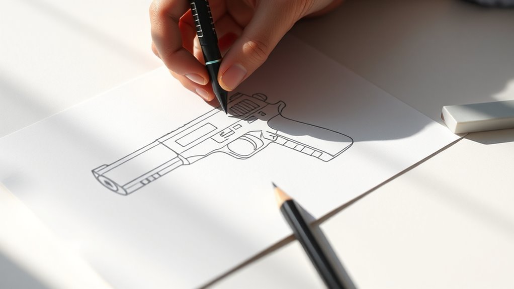 study sketch build refine