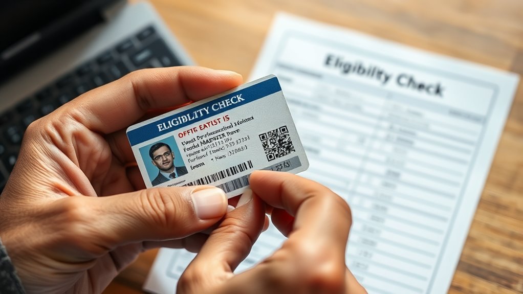 verify legal eligibility requirements