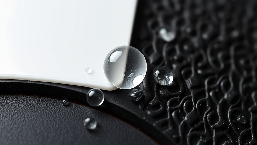 water resistant bonds on non porous